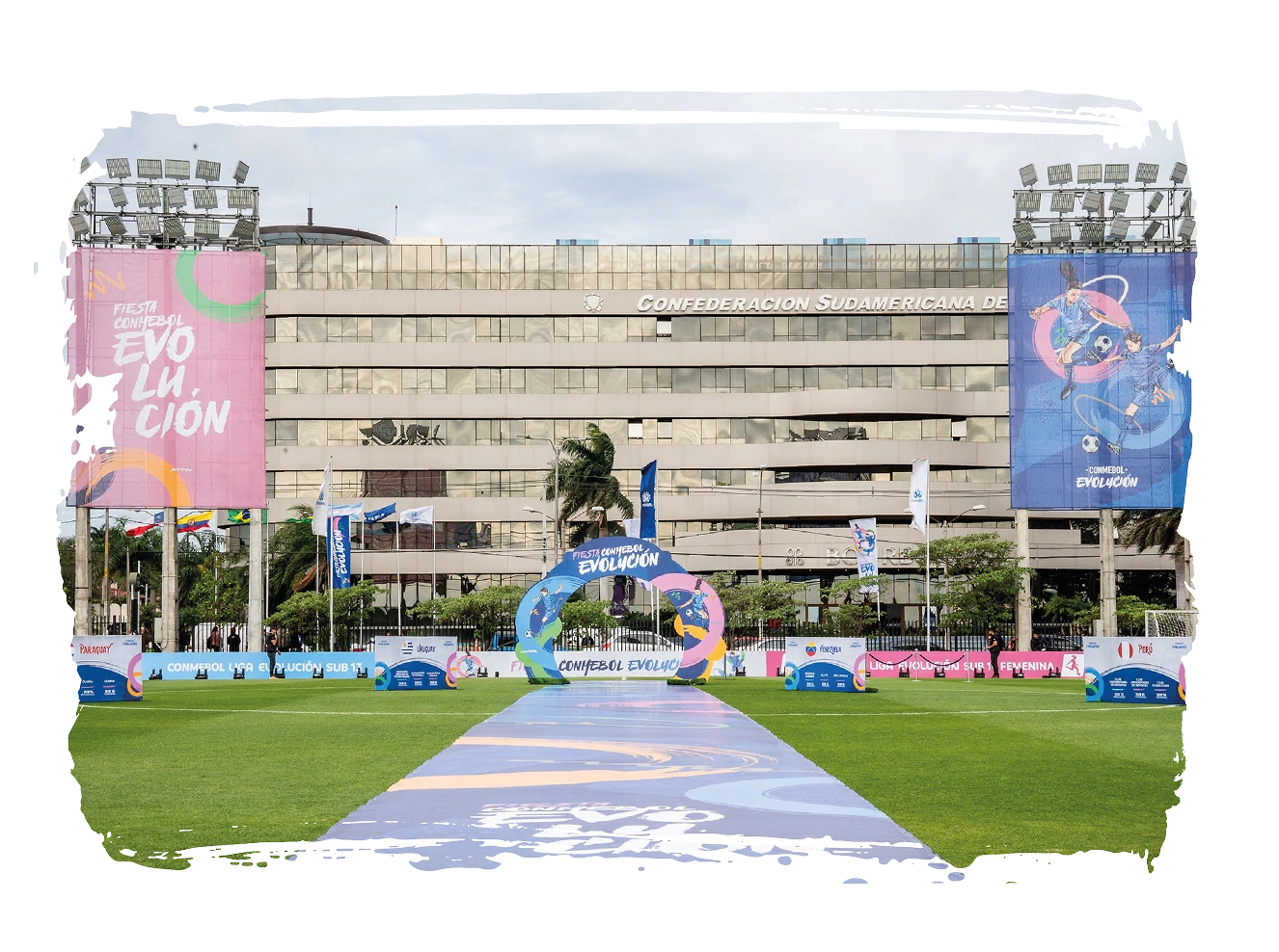 Desfile inaugural — Sede CONMEBOL