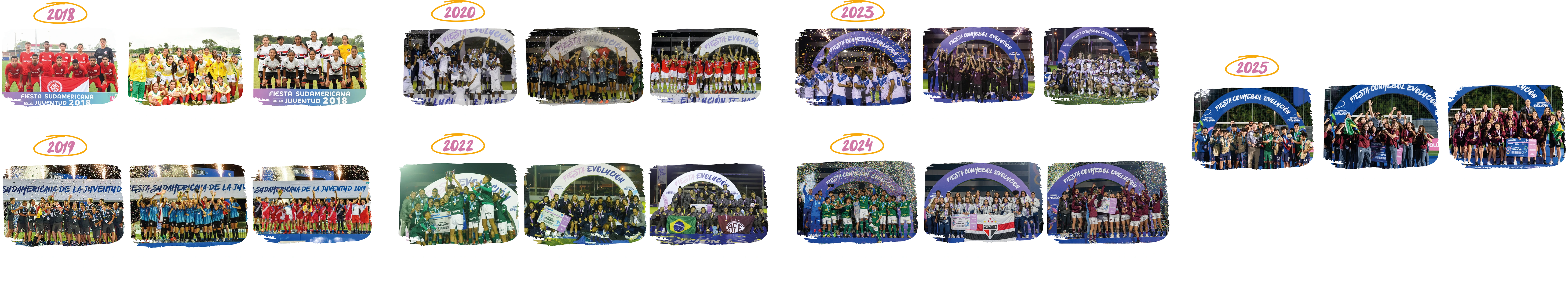 Campeones 2018 a 2025