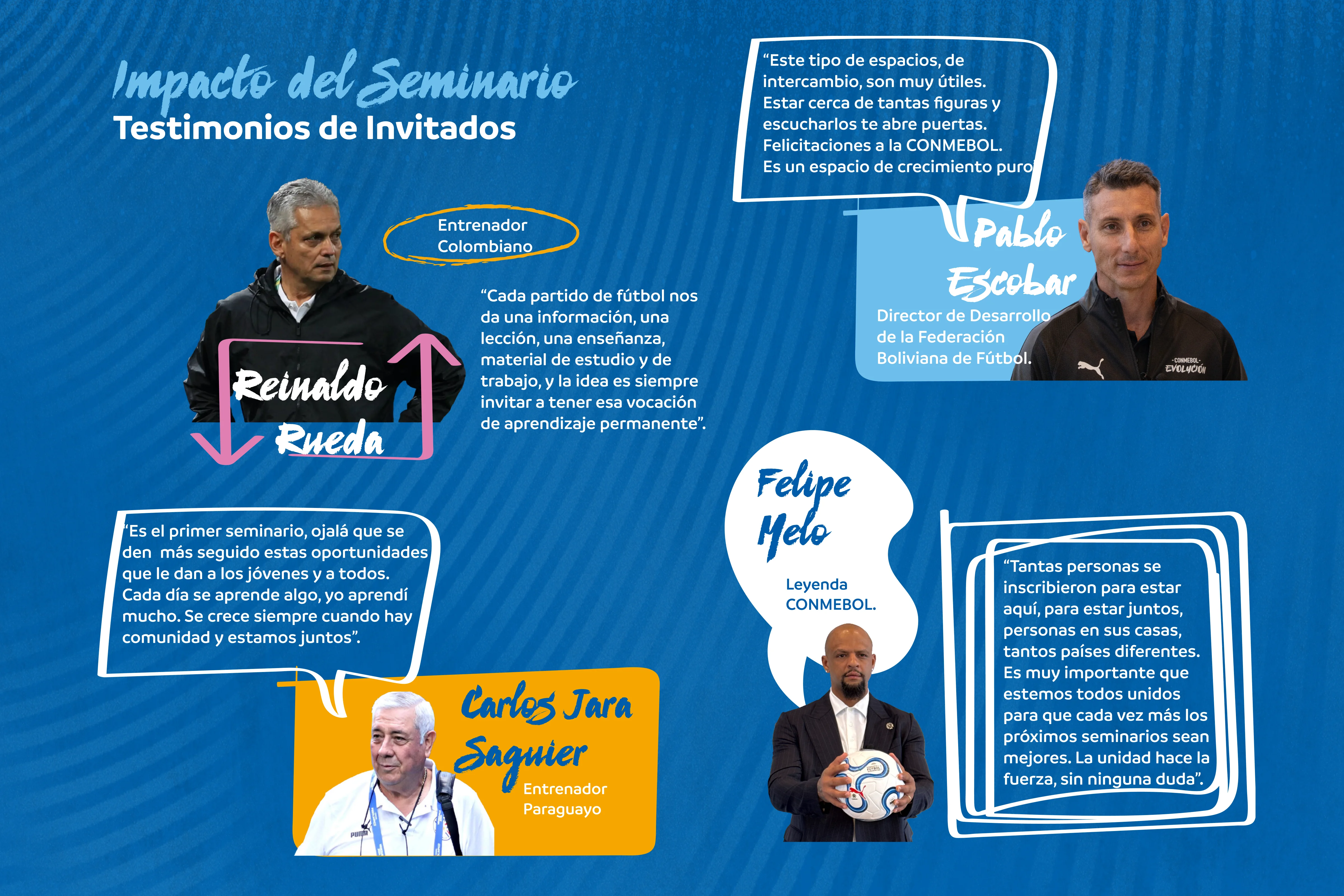 Impacto del Seminario — Testimonios de invitados