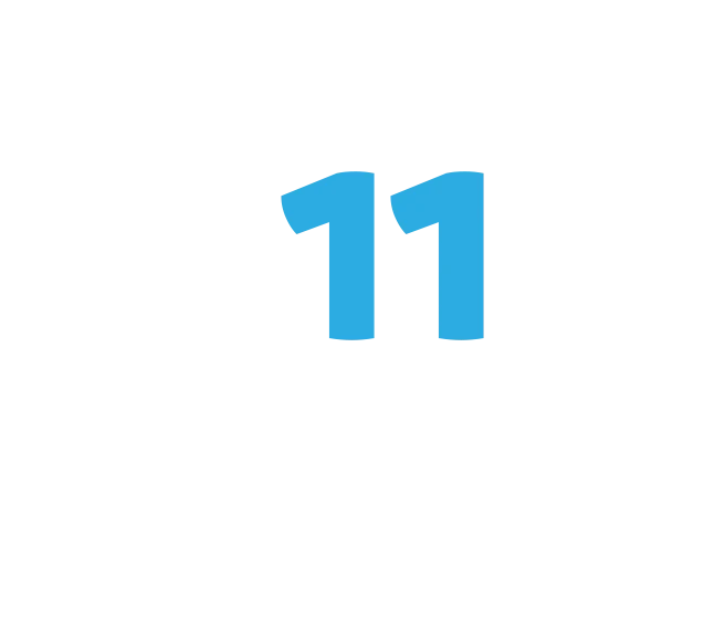 11 — Cierre