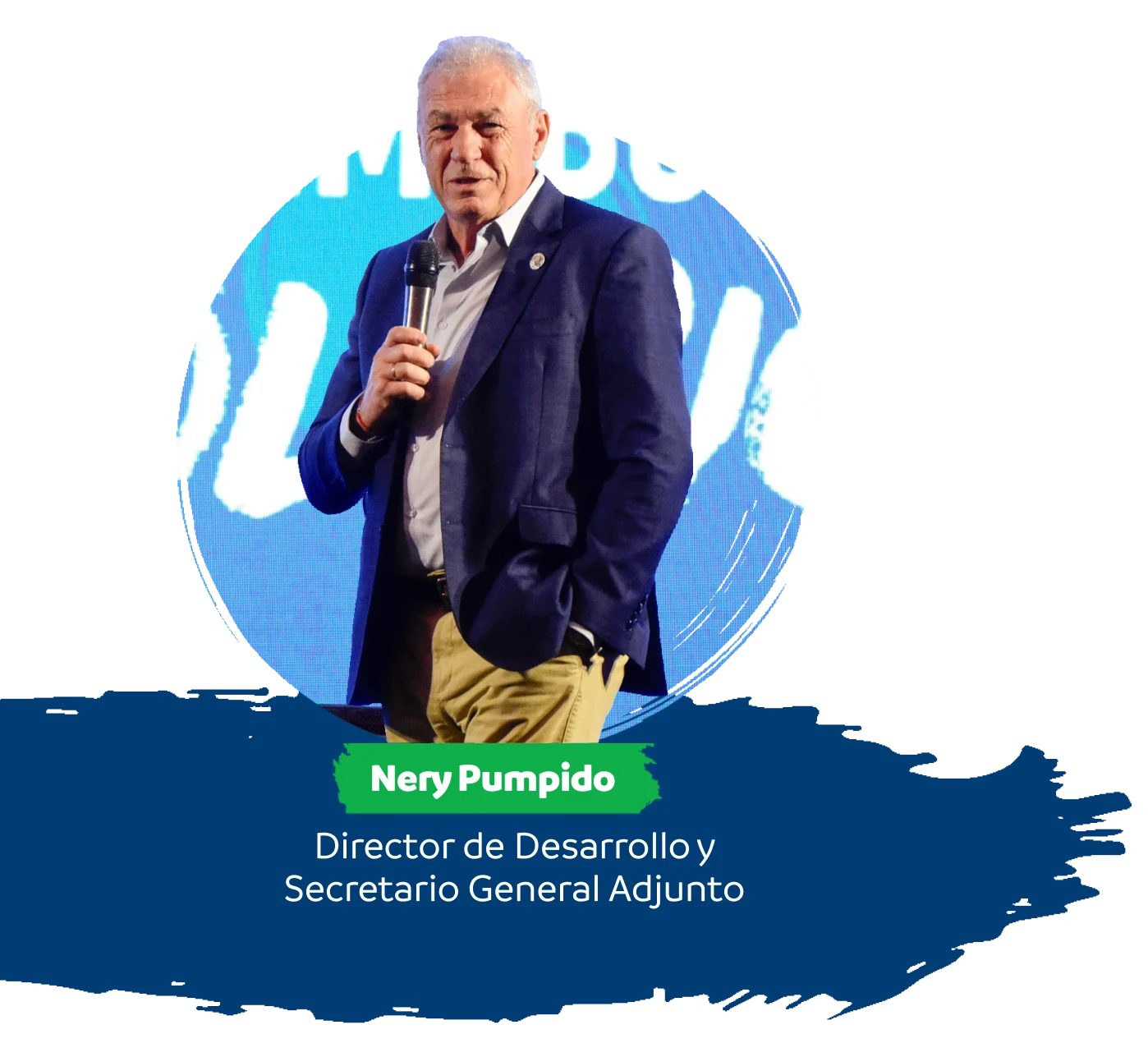 Nery Pumpido, Director de Desarrollo y Secretario General Adjunto