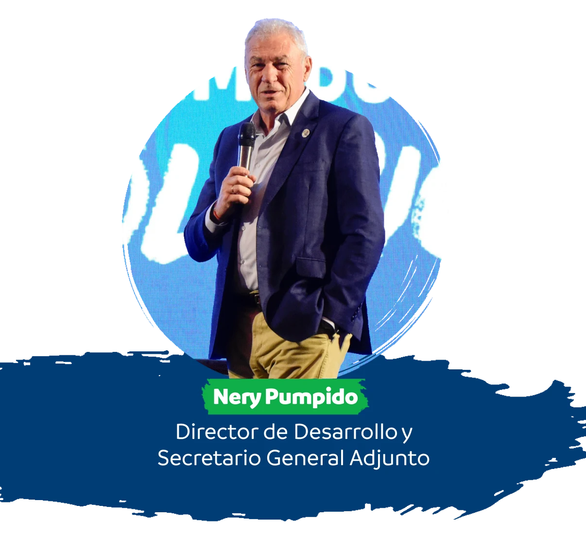 Nery Pumpido, Director de Desarrollo y Secretario General Adjunto