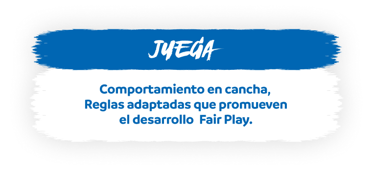JUEGA · Comportamiento en cancha