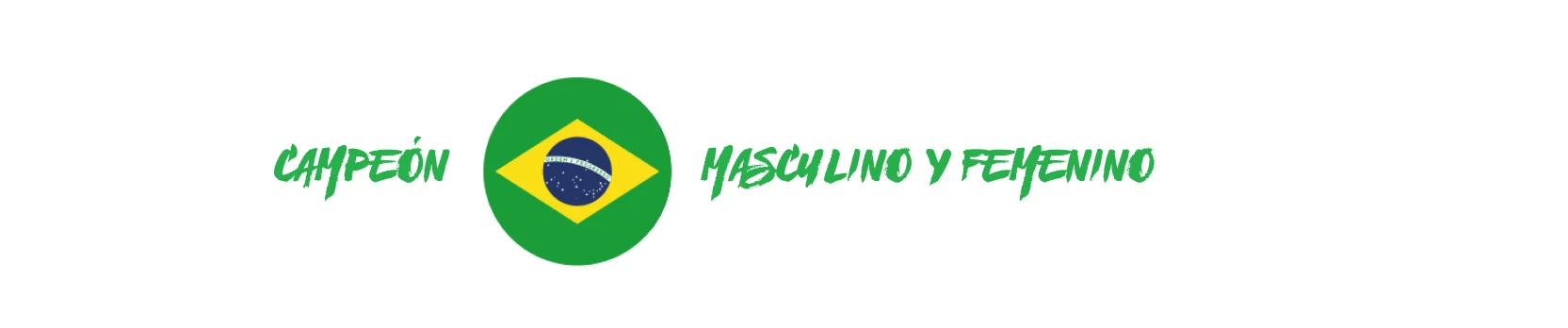 Brasil CAMPEÓN MASCULINO Y FEMENINO