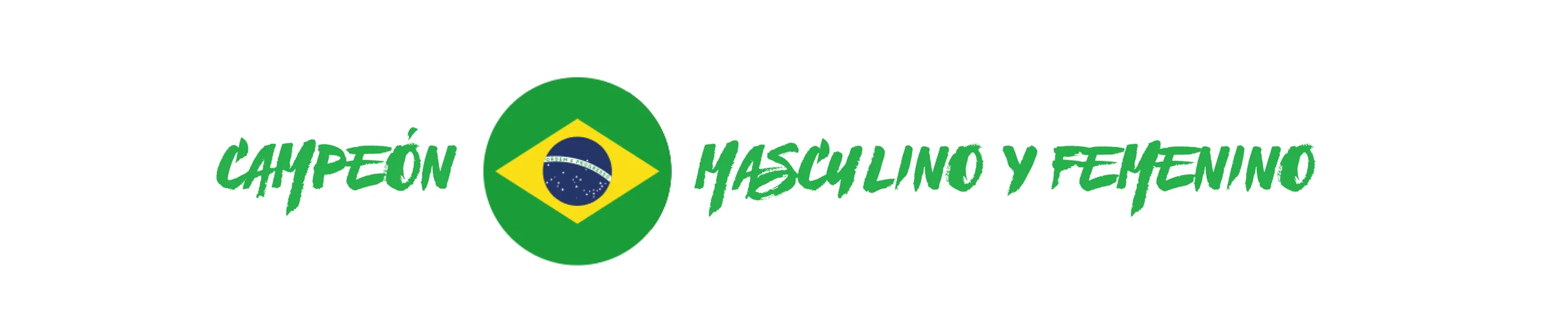 Brasil CAMPEÓN MASCULINO Y FEMENINO