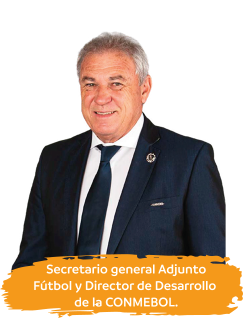 Nery Pumpido — Secretario general Adjunto Fútbol y Director de Desarrollo de la CONMEBOL