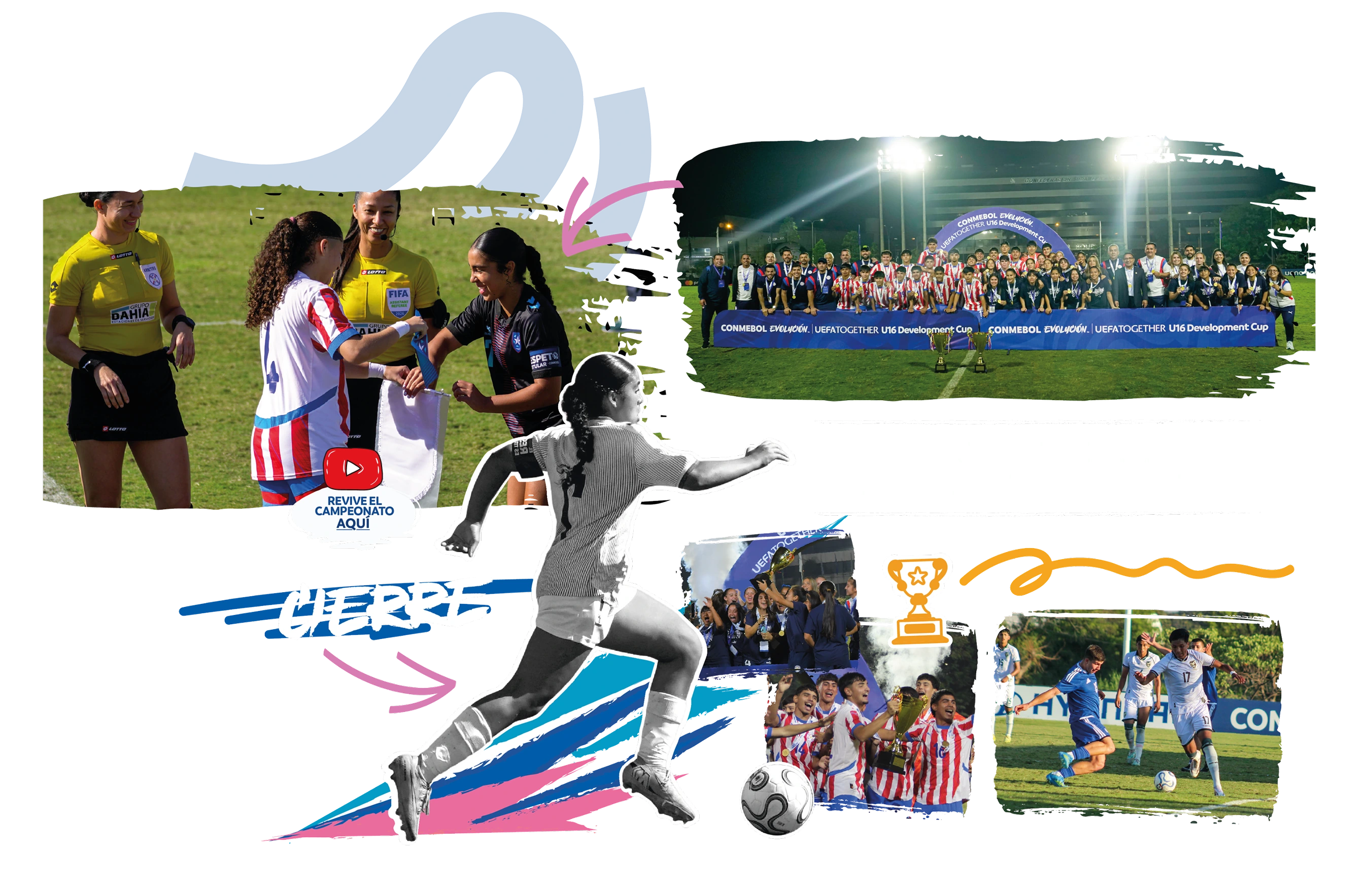 Pliego de cierre — Revive el campeonato U16 Development Cup. La ceremonia fue un reflejo del espíritu del torneo.